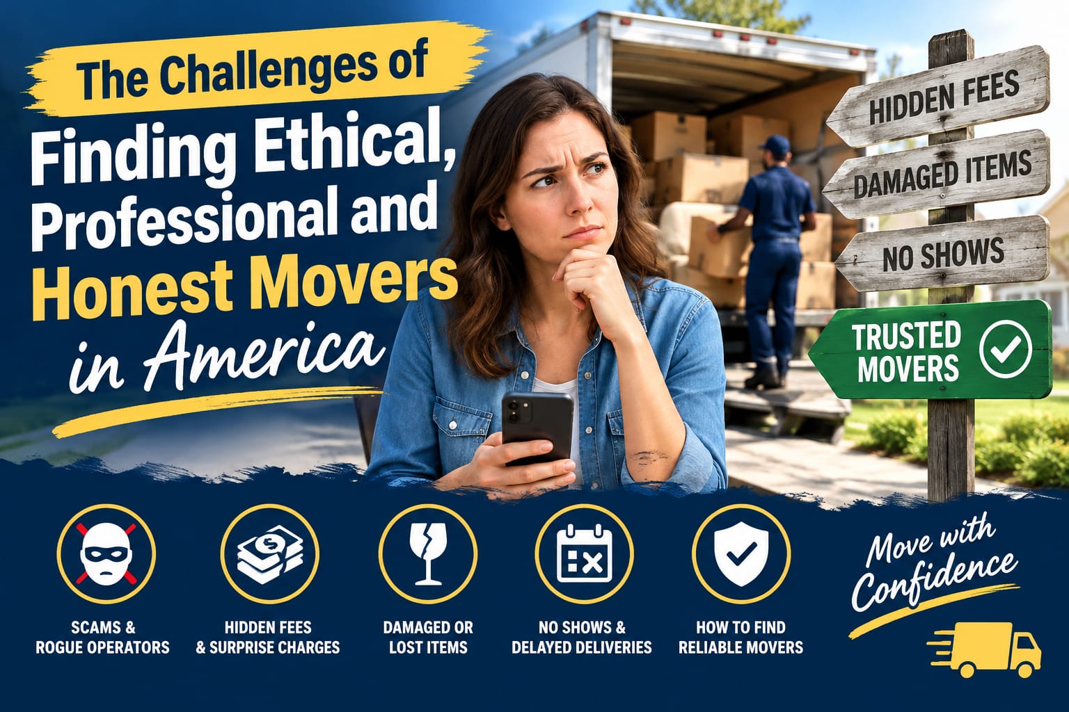 The Challenge of Finding Ethical, Professional, and Honest Movers in North America