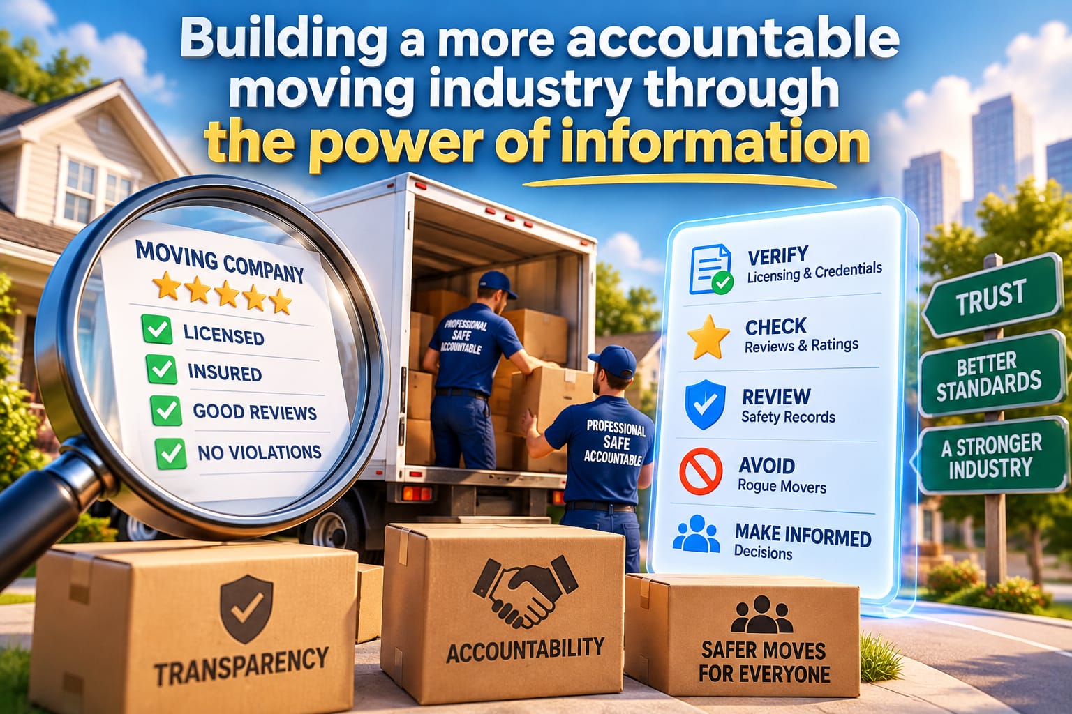 Building a more accountable North American Moving Industry through the power of information